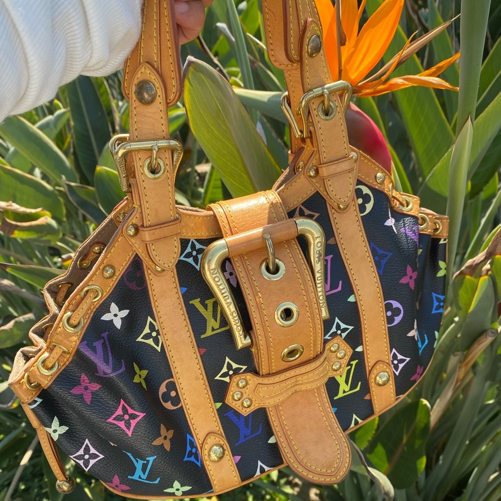 🎨Louis Vuitton X Takashi Murakami Theda Bag - Picture 2 of 14